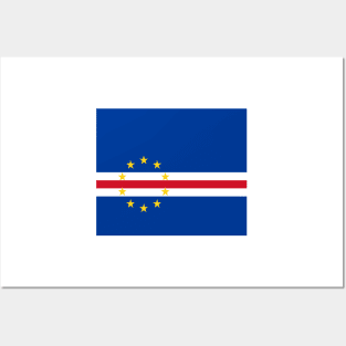 Cape Verde flag Posters and Art